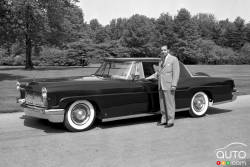 As head of the Continental Division from 1954-56, William Clay Ford oversaw development of the 1956 Continental Mark II, successor to the classic Lincoln Continental developed under the direction of his father, Edsel Ford.  