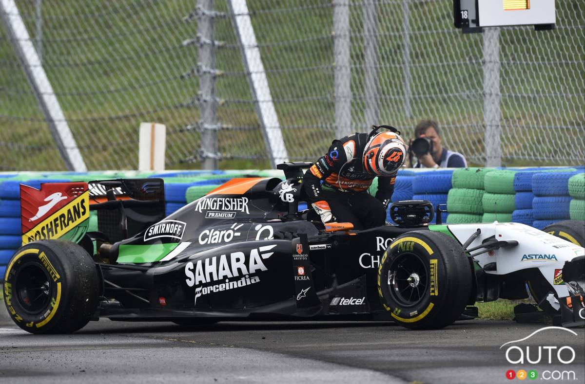 sergio perez 2014