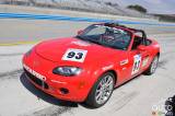 Pictures of the Mazda MX-5 Miata on the track