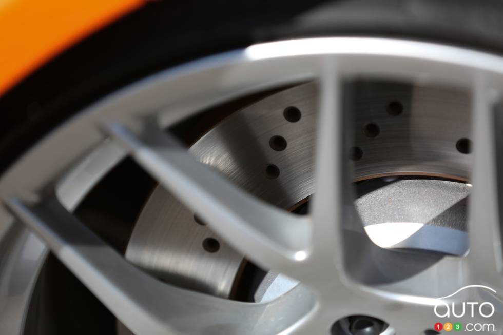 wheels and brake details
