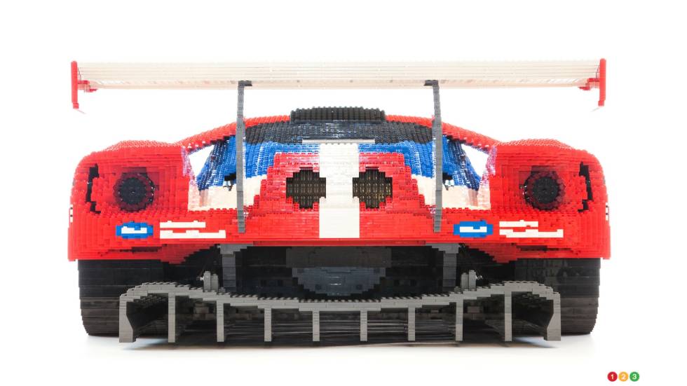 Lego Ford GT race car pictures | Auto123