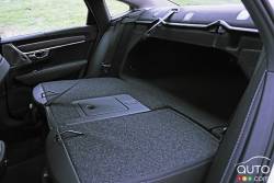 Folding rear seat                               