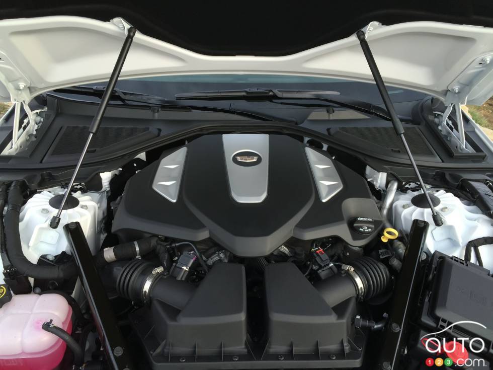 Moteur de la Cadillac CT6 2016