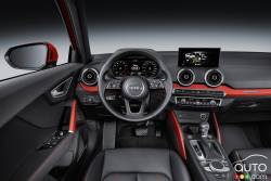Habitacle du conducteur du Audi Q2 2017