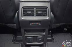 2016 Ford Edge Sport rear seats climate control