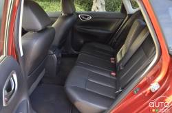 2016 Nissan Sentra rear seats