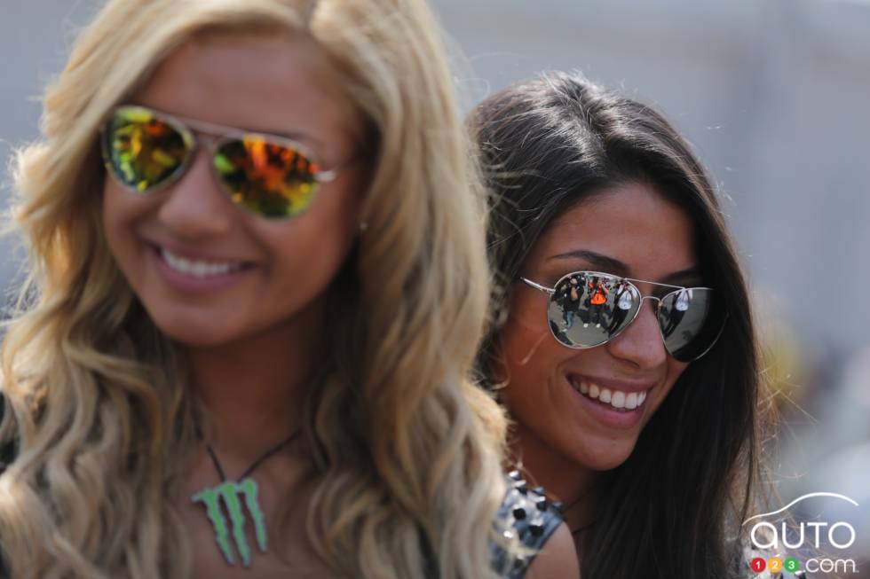 action sur piste et hors piste