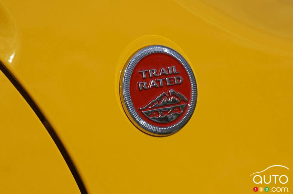 Détail extérieur du Jeep Renegade Trailhawk 2016