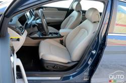 2016 Hyundai Sonata PHEV front seats