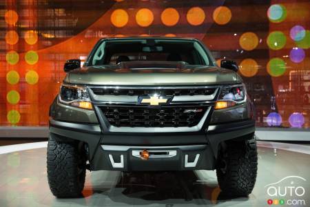 2015 Chevrolet Colorado pictures from the Detroit auto-show
