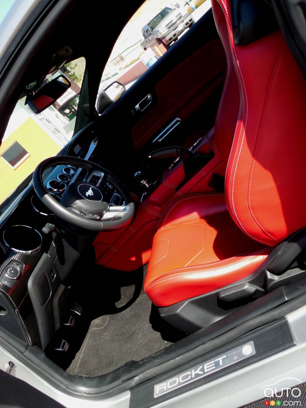 2015 Galpin-Fisker Mustang Rocket cockpit