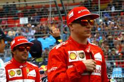 Kimi Raikkonen, Scuderia Ferrari. 