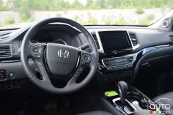 2017 Honda Ridgeline steering wheel