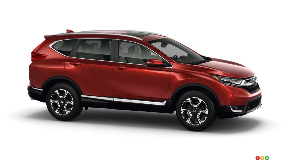 2017 Honda CR-V side view