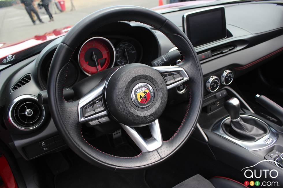 We take to the track with the 2019 Fiat Abarh 124 and Abarth 500 