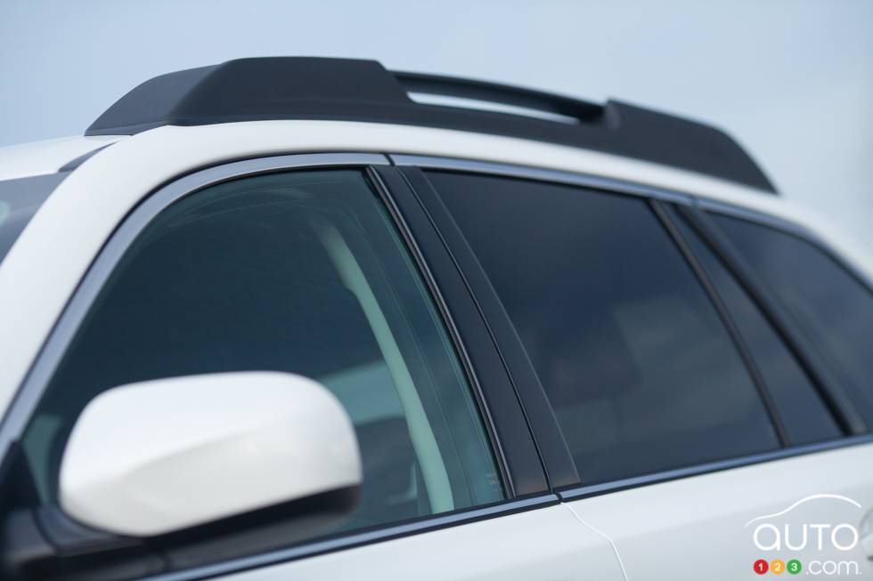 Vitres du côté gauche