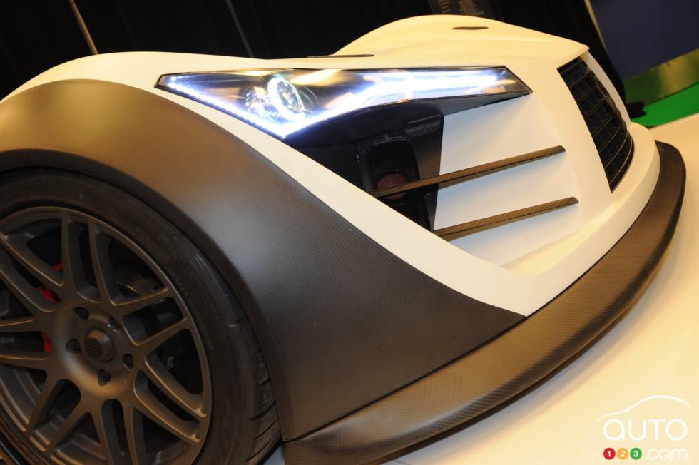 pièce d'aérodynamisme avant