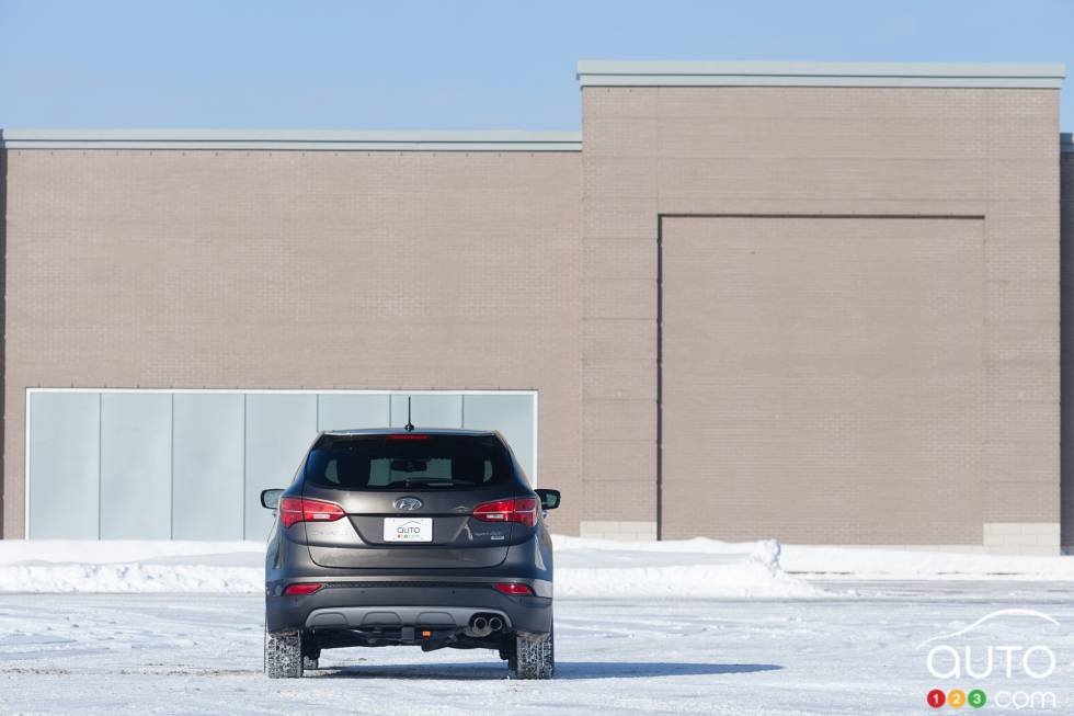 Vue arrière éloignée