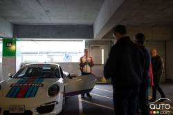 Kees Nierop instructeur et coureur automobile de Porsche