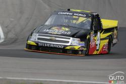 Jeb Burton, Chevrolet Arrowhead in action during friday's first practice session
