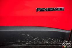 Écusson du modèle du Jeep Renegade 2016