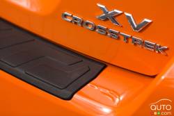 XV Crosstrek logo details