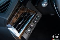 Détail intérieur de la Cadillac CT6 2016