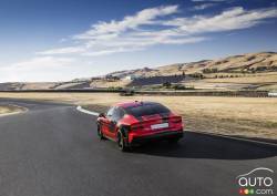 Vue arrière Concept Audi RS7 autonome