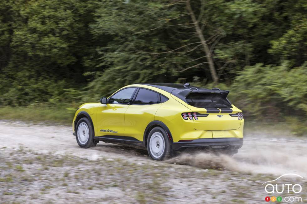 Voici le Ford Mustang Mach-E Rally 2024