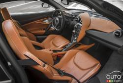 Dashboard and front seats