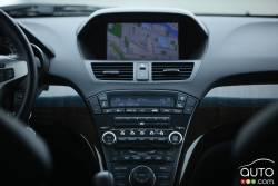 Navigation system in dashboard