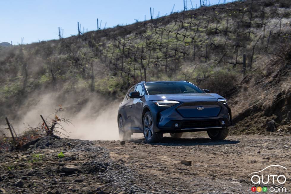 Voici le Subaru Solterra 2023