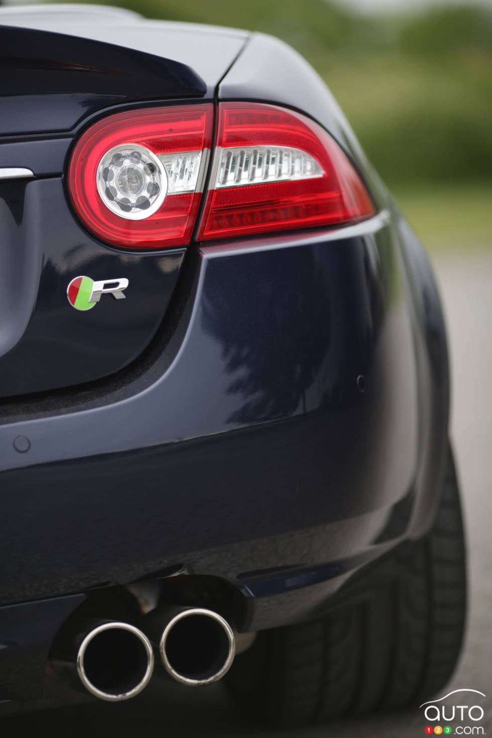 détails du pot d'échappement