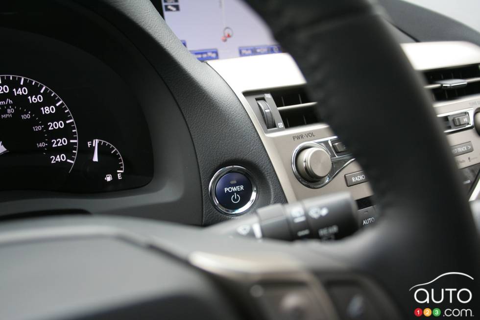 Bouton de démarrage