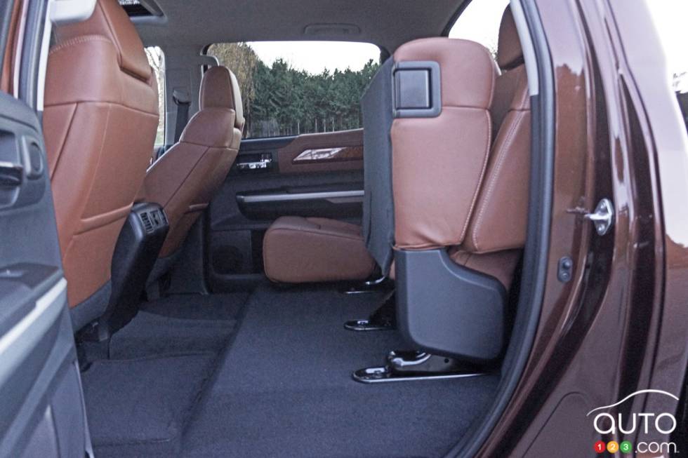 2016 Toyota Tundra 4X4 CrewMax 1794 edition rear seats
