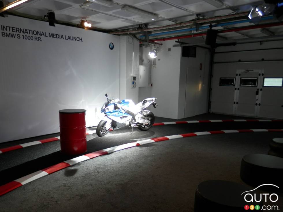 Kiosque BMW avant le lancement