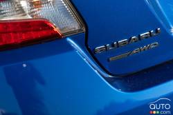 Détail extérieur de la Subaru WRX STI 2016