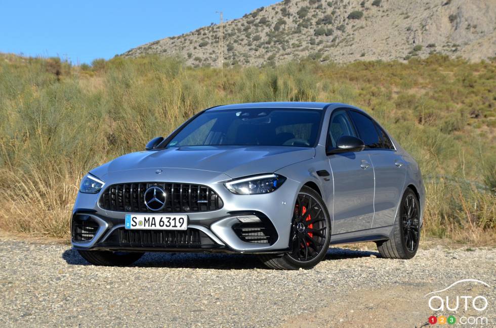 Nous conduisons la Mercedes-AMG C 63 S E Performance 2024 