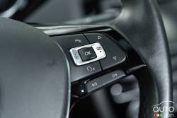2015 Volkswagen Jetta TDI steering wheel mounted audio controls