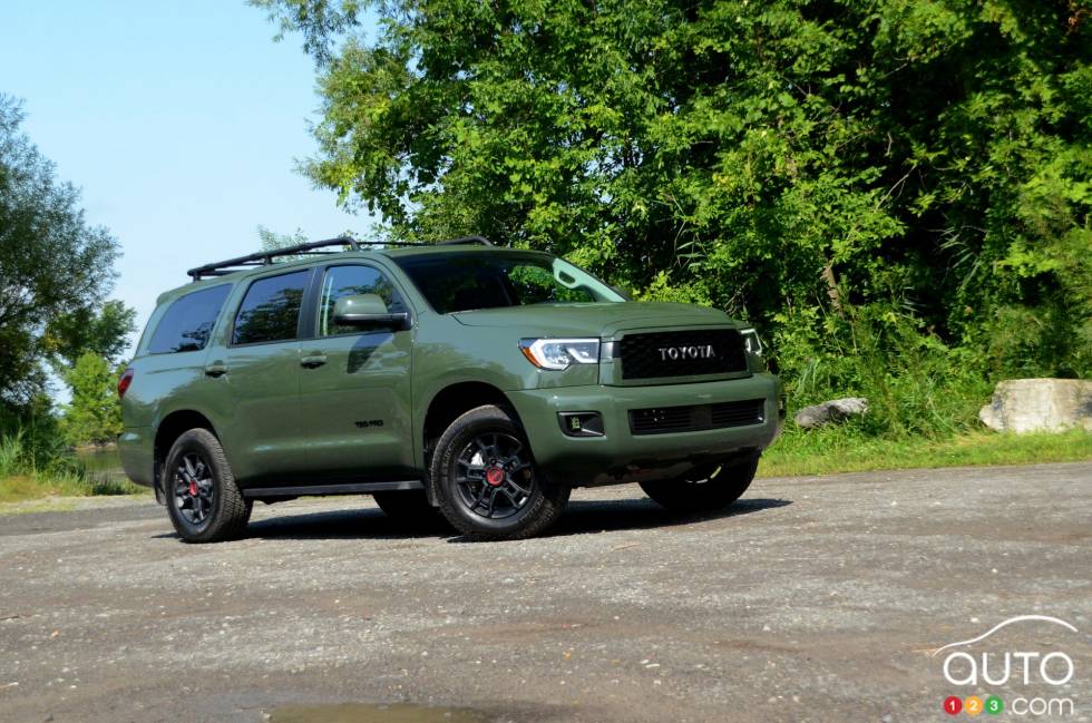 We drive the 2020 Toyota Sequoia TRD Pro