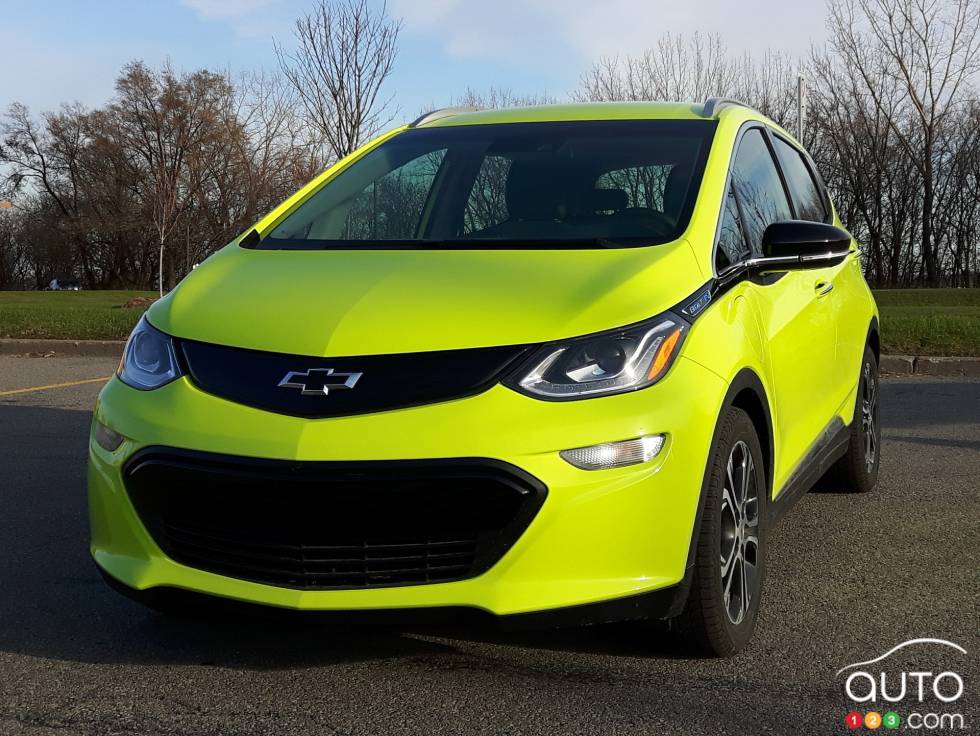 The new 2019 Chevrolet Bolt