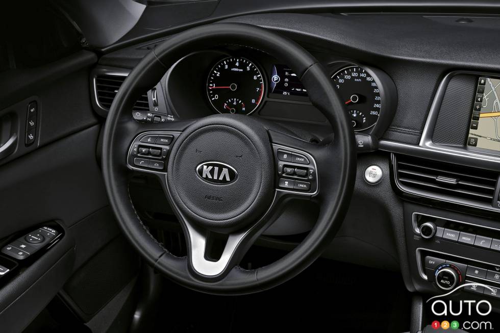 Volant de la Kia Optima 2016