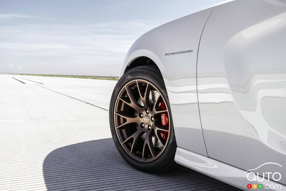 wheels and brake details