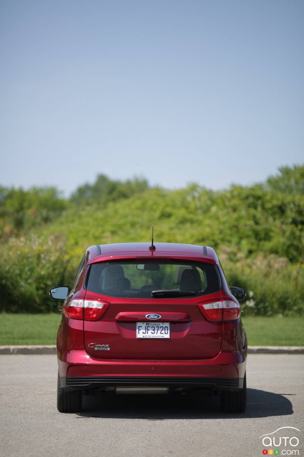 rear view