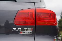 2016 Volkswagen Tiguan TSI Special edition tail light