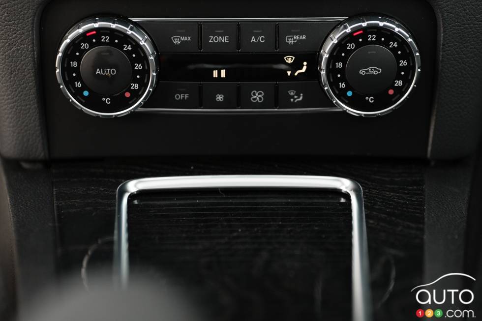 Commandes de la température