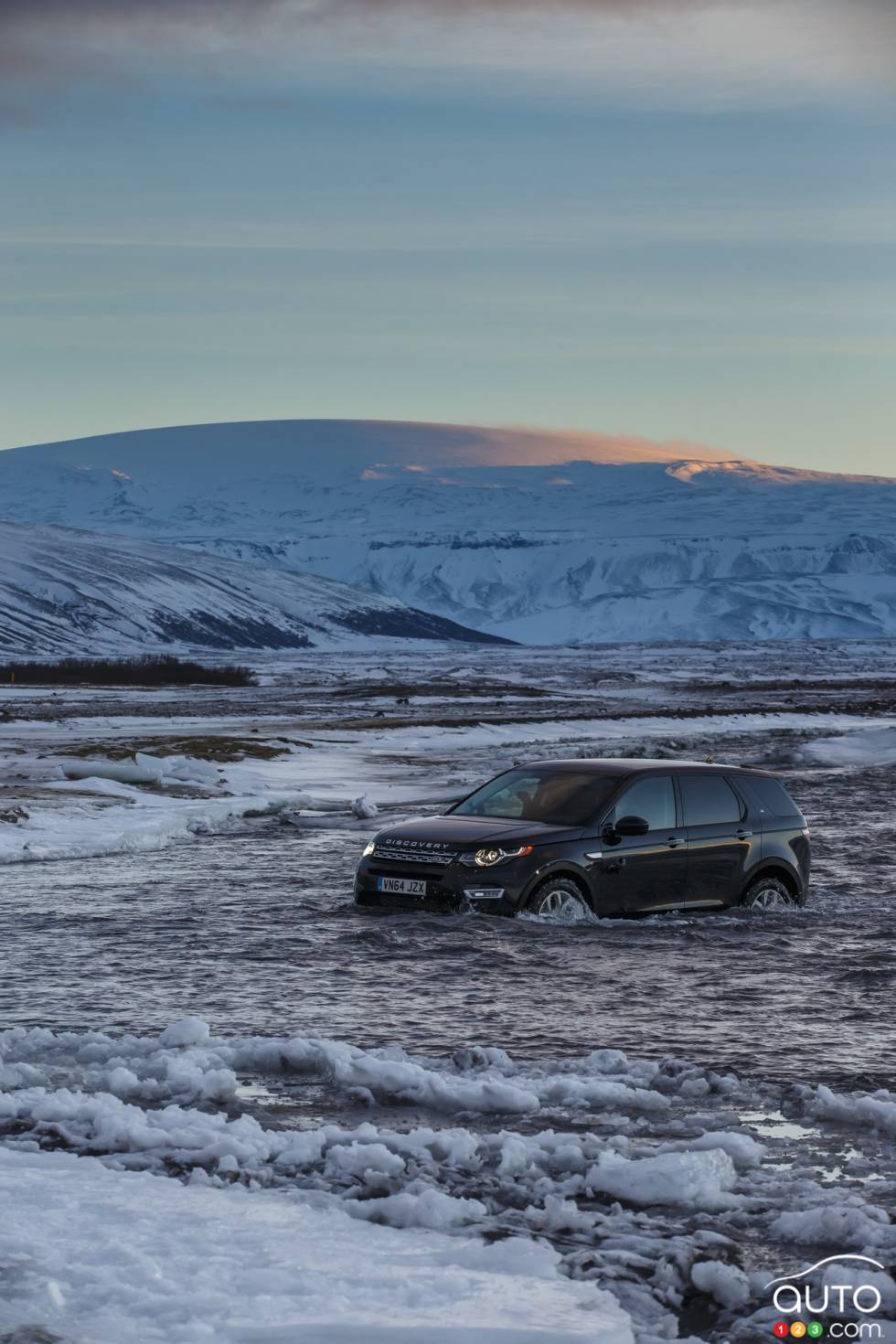 front 3/4 action view