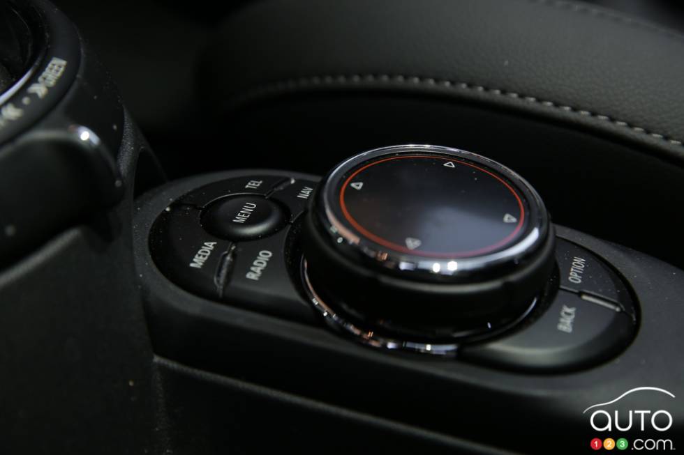 center console détails