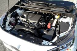 Motor of the 2019 Toyota RAV4 XSE hybrid