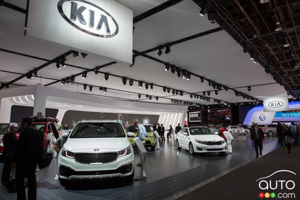Kia booth